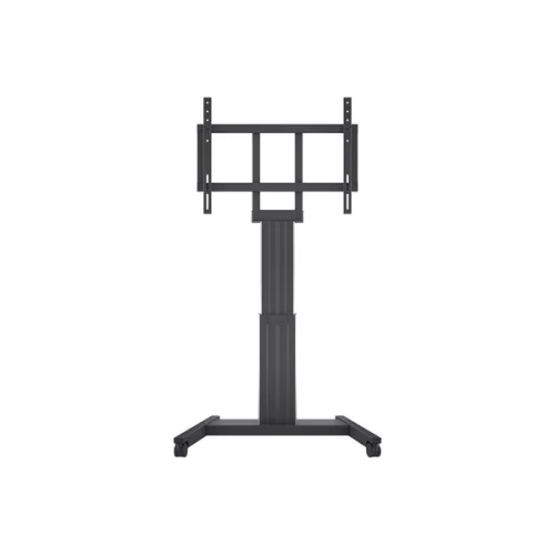 MULTIBRACKETS Gurulós motoros padlóállvány, M Motorized Public Floorstand 160kg Black SD (42-110")