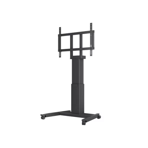 MULTIBRACKETS Gurulós motoros padlóállvány, M Motorized Public Floorstand 160kg Black SD (42-110")