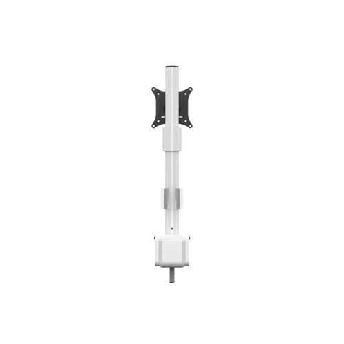 MULTIBRACKETS Asztali konzol, M VESA Deskmount Officeline Single I White (15-30", max.VESA: 100x100 mm, 8 kg)