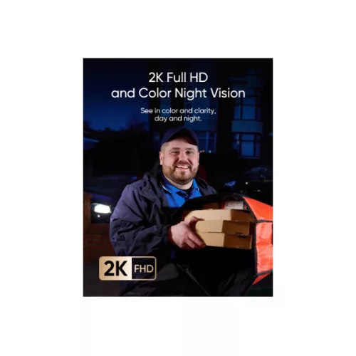 ANKER EUFY Kapucsengő, E340, Video Doorbell, HD(2K), Akkumulátoros, WiFi-s, kültéri  - T8214311