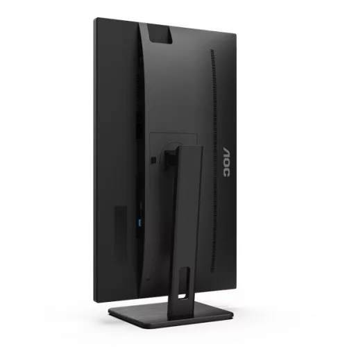 AOC IPS monitor 27" U27P2, 3840x2160, 16:9, 350cd/m2, 4ms, 2xHDMI/DisplayPort/4xUSB, Pivot, hangszóró