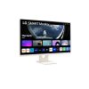 LG Smart IPS monitor 27" 27SR50F-W, 1920x1080, 16:9, 250cd/m2, 14ms, 2xHDMI/2xUSB/Bluetooth/AirPlay, hangszóró