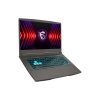 MSI Gaming NB Thin 15 B12VE-1468, 15.6" FHD 144Hz, i7-12650H, 16GB, 512GB M.2, RTX 4050 6GB, NOOS, Fekete