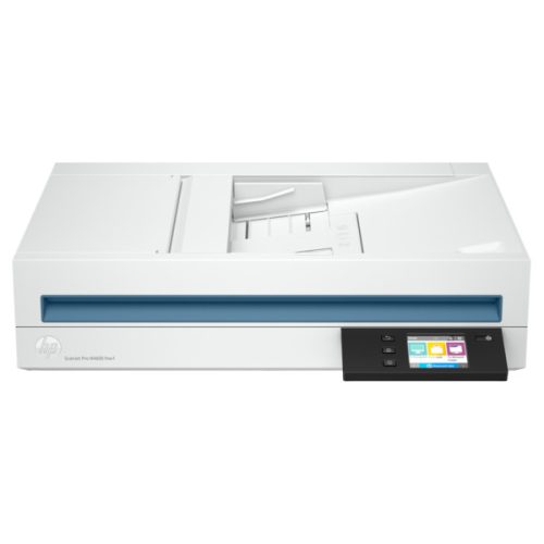 HP Docuscanner Scanjet Pro N4600 fnw1, USB/LAN/WiFi, DADF, A4 40 lap/perc, 600 dpi, Síkágyas
