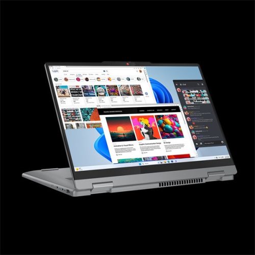 LENOVO IdeaPad 5 2-in-1 14AHP9, 14.0" WUXGA Touch, AMD Ryzen 5-8645HS, 16GB, 512GB SSD, Win11 Home, Luna Grey