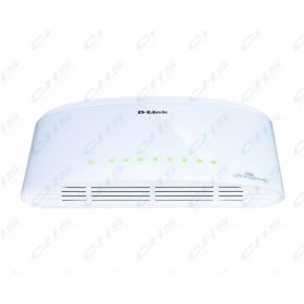 D-LINK Switch 8x1000Mbps Műanyagházas Asztali, DGS-1008D/E