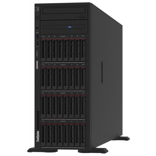 LENOVO torony szerver - ST650 V3 (2.5"), 1x 12C S4410Y 2.0GHz, 1x32GB, NoHDD, 9350-8i, XCC P, 2x1100W.