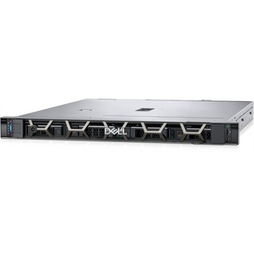 DELL ISG szerver - PE R250 rack (4x3.5"), 4C E-2314 2.8GHz, 1x16GB, 1x480GB RI SSD; S150, iD9 Ba., 700W.