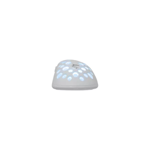 WHITE SHARK AZRAEL-W, GM-5013W gamer egér,6D, fehér, 7200 dpi, RGB