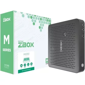   ZOTAC PC ZBOX, Intel N-series N100 3.4GHz, HDMI, Displayport, LAN, WIFI, BT, M.2 SSD hely, 4xUSB