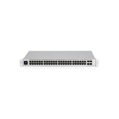 UBiQUiTi Switch 48x1000Mbps (POE+) + 4x10000Mbps SFP+, Menedzselhető, Rackes - USW-PRO-48