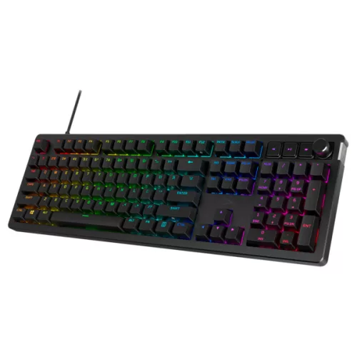 HP HYPERX vezetékes mechanikus gaming billentyűzet Alloy Rise PBT piros switch - brit lokalizáció