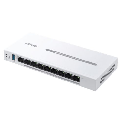 ASUS ExpertWiFi Vezetékes VPN Router 1xWAN(1000Mbps) + 2xWAN/LAN(1000Mbps POE) +  6xLAN(1000Mbps POE) + 1xUSB, EBG19P