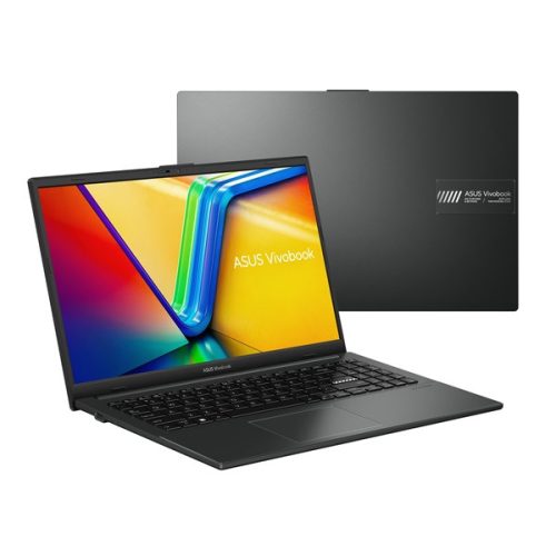 ASUS CONS NB VivoBook E1504GA-NJ283 15.6" FHD, i3-N305, 8GB, 512GB M.2, INT, NOOS, Fekete