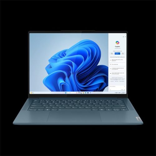 LENOVO Yoga Pro 7 14AHP9, 14.5" 2.5K, AMD Ryzen 7-8845HS, 16GB, 512GB SSD, nV RTX 3050 6GB, NoOS, Tidal Teal