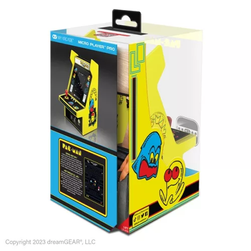 MY ARCADE Játékkonzol Pac-Man Micro Player Pro Portable Retro Arcade 6.75" Hordozható, DGUNL-4194