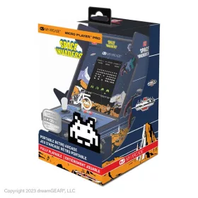   MY ARCADE Játékkonzol Space Invaders Micro Player Pro Portable Retro Arcade 6.75" Hordozható, DGUNL-7004