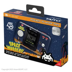   MY ARCADE Játékkonzol Space Invaders Pocket Player Pro Hordozható, DGUNL-7006