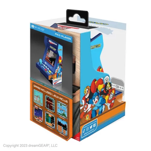 MY ARCADE Játékkonzol Mega Man Pico Player Retro Arcade 3.7" Hordozható, DGUNL-7011