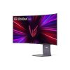 LG Ívelt Gaming 240Hz OLED monitor 44,5" 45GS95QE, 3440x1440, 21:9, 275cd/m2, 0,03ms, 2xHDMI/DisplayPort/3xUSB