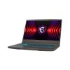 MSI Gaming NB Thin 15 B12VE-2285, 15.6" FHD 144Hz, i5-12450H, 8GB, 512GB M.2, RTX 4050 6GB, NOOS, Fekete