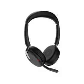   JABRA Fejhallgató - Evolve2 65 Flex MS Stereo Vezetékes USB-C, Mikrofon + Töltő állomás