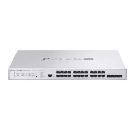   TP-LINK Switch 16x2.5Gbps(POE+) + 8x2.5Gbps(POE++) + 4x10G SFP+ Layer2 Rackes Omada Pro, S5500-24MPP4XF