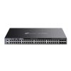 TP-LINK Switch 48x1000Mbps(POE+) + 6x10Gbps SFP+ Layer3 Rackes, SG6654XHP