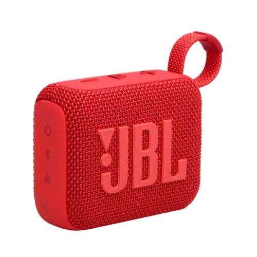 JBL Go 4 (hordozható, vízálló, bluetooth hangszóró), piros