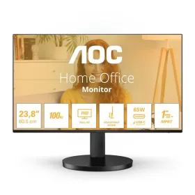   AOC IPS monitor 23.8" 24B3CF2 1920x1080, 16:9, 250cd/m2, 1ms, HDMI/2xUSB/USB-C, hangszóró, 100Hz