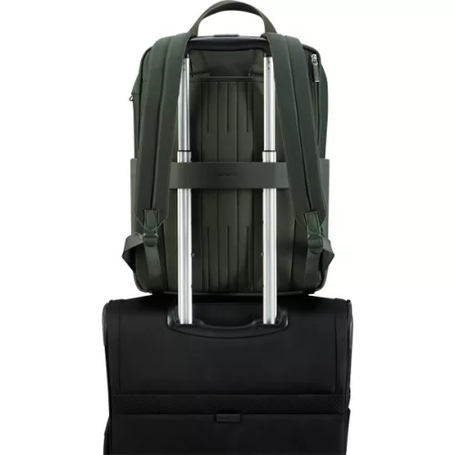 SAMSONITE Notebook hátizsák 151629-1339, +handles, 15,6" (FOREST GREEN) -4PACK