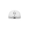 WHITE SHARK AERO-W WGM-5015W gamer egér, 10.000 dpi, 6 gombos fehér