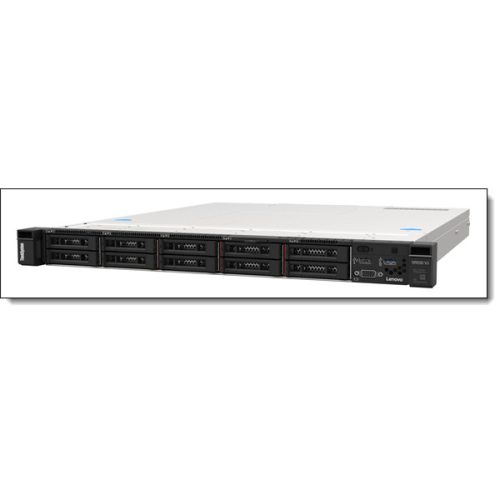 LENOVO rack szerver - SR250 V3 (2.5"), 6C E-2436 2.9GHz, 1x32GB, NoHDD, 5350-8i, XCC2: P, 1x800W.