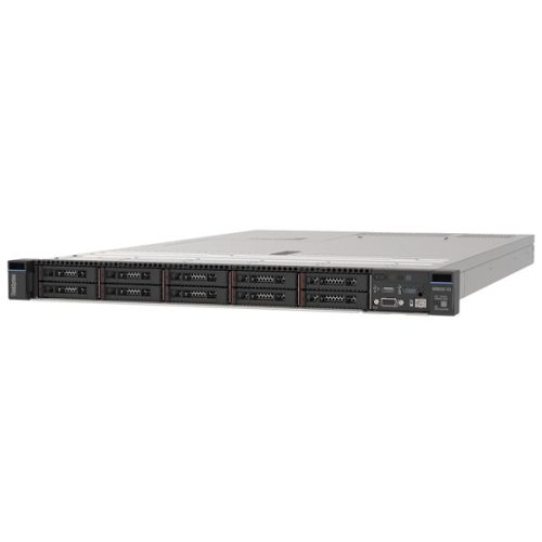 LENOVO rack szerver - SR630 V3 (8x2.5"), 1x 12C 4510 2.4GHz, 1x32GB, NoHDD, 9350-8i, XCC2:P, 1x1100W.