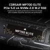 CORSAIR SSD MP700 ELITE M.2 2280 PCIe 5.0 x4 1000GB NVMe