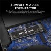 CORSAIR SSD MP700 ELITE M.2 2280 PCIe 5.0 x4 2000GB NVMe