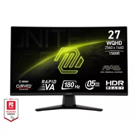   MSI Monitor GAMING MAG 274CQF 27" Rapid VA WQHD 2560x1440 16:9 5000:1 180Hz 0,5ms 2x HDMI, DP, Black