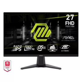   MSI Monitor GAMING MAG 275F 27" FHD 1920x1080, Rapid IPS 180Hz, 16:9, 1000:1, 0,5ms, 2x HDMI, DP, Black