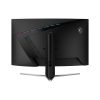 MSI Monitor GAMING MAG 325CQRF QD E2 31,5" Ívelt Rapid VA WQHD 2560x1440, 16:9 180Hz 0,5ms 3500:1, 2x HDMI, DP, USB-C