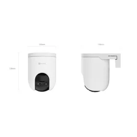   EZVIZ H8c 3K, 5 MP kültéri kamera, 360° lefedettség, színes éjszakai látás, automatikus zoom követés, alakérzékelés