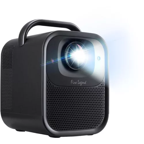 AOPEN LCD Projektor QF16ATV, 1080p, 550 Lm, 16:9, 3000/1, HDMI, USB, Android TV fekete
