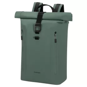   SAMSONITE Notebook hátizsák 151792-1388, ROLLTOP BACKPACK 15.6" GREEN -COATIFY BIZ