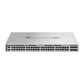   TP-LINK Switch 48x2.5Gbps(POE++) + 6x25Gbps SFP28 Layer3 Rackes Omada Pro, S6500-48MPP6Y