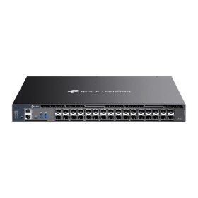   TP-LINK Switch 26x10Gbps SFP+ + 6x25Gbps SFP28 Layer 3 Menedzselhető Rackes, SX6632YF