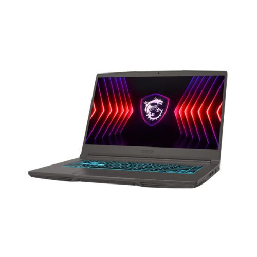 MSI Gaming NB Thin 15 B13VE-2854, 15.6" FHD 144Hz, i7-12650H, 16GB, 512GB M.2, RTX 4050 6GB, NOOS, Fekete