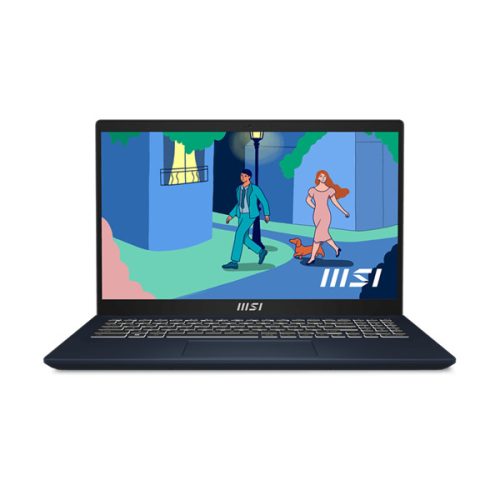 MSI Business NB Modern 15 B7M-454, 15.6" FHD, Ryzen 5 7430U, 16GB, 512GB M.2, INT, Win11H, Ezüst