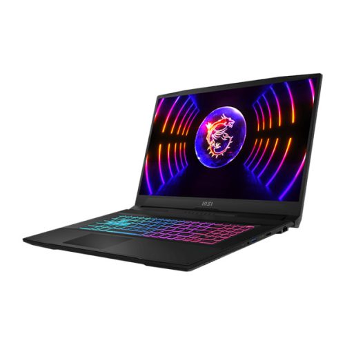 MSI Gaming NB Katana 17 B13VFK-1468, 17,3" QHD 165Hz, i7-13620H, 16GB, 512GB M.2, RTX 4060 8GB, noOS, Fekete