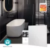 NEDIS HTIP350WTW Smart infravörös fűtőpanel, IP44, Wi-Fi, 350W, távirányító, állítható hőmérséklet, LCD, falraszerelhető