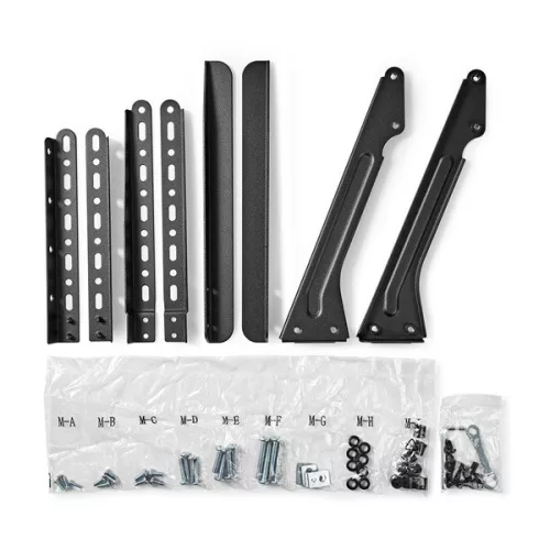 Nedis TVSM1050BK 13"-70" LCD TV / monitorállvány (tartó konzol),  maximum 50 kg, függőleges magasság állítás, acél