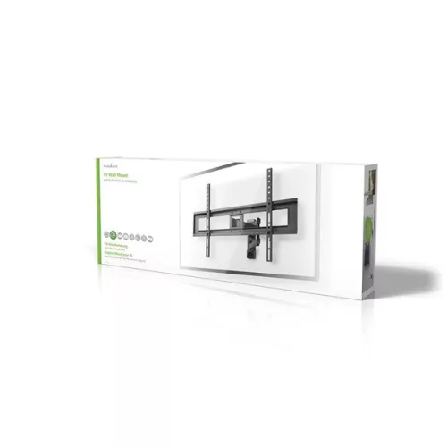 Nedis TVWM1550BK 37"-70 LCD TV / monitor fali tartókonzol, maximum 35 kg, dönthető és forgatható, acél, fekete